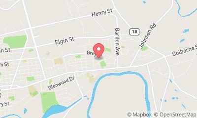 map, The Roofing Company