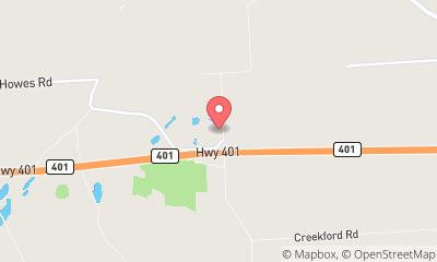 map, G. Williams Paving Ltd.
