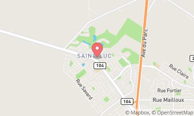 map, St-Luc Plumbing Inc.