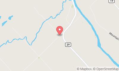 map, Jonathan's Snow & Landscaping