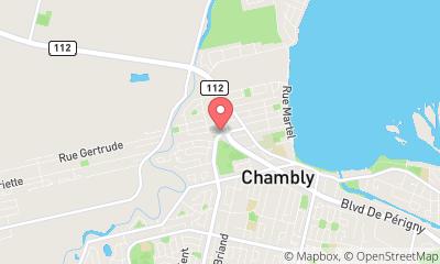 map, SONXPLUS - CHAMBLY
