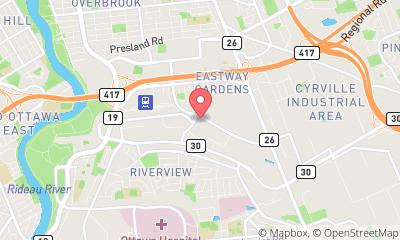 map, APA Ottawa