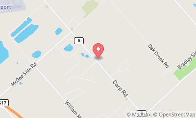 map, Vanity Roofing - Ottawa Roofing Company