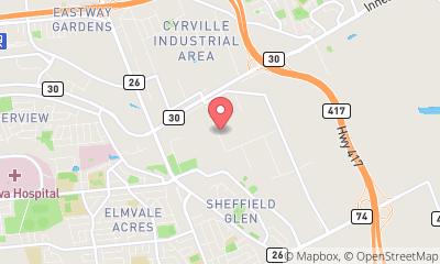 map, Sunshine Maintenance Div Of Sunshine Snow Service Inc