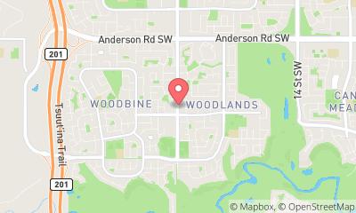 map, Woodlands Lawn Care