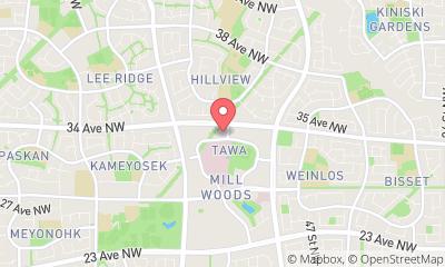 map, Churchill Manor