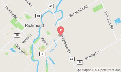 map, Ritchie Feed & Seed - Richmond