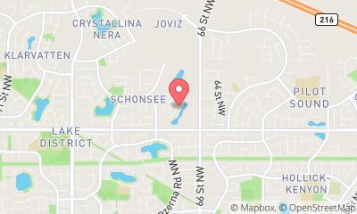 map, Frost Bites Snow Removal ltd