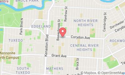map, Home Care Assistance Winnipeg