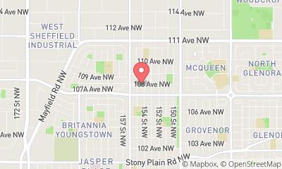 map, Macks Lawn Service