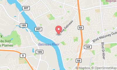 map, Solution D'air Nettoyage de conduit d'air et décontamination Gatineau/Ottawa