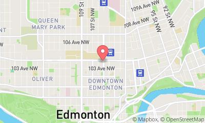map, Edmonton Extended Stay Suites