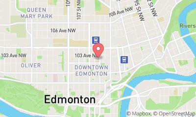map, Edmonton Executive Suites