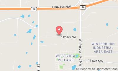 map, Louvec Contracting Ltd