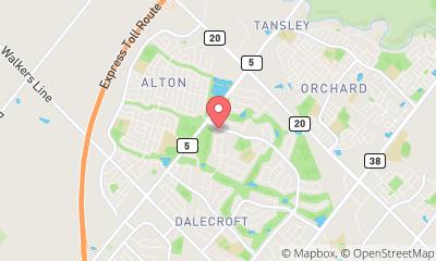 map, Millcroft Lawn Care & Landscaping Burlington