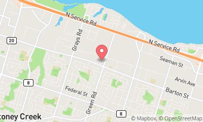 map, All Corners Tree and Lawn Care