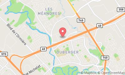 map, Bois Franc de la Capitale 1991 Inc