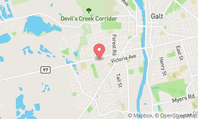 map, Woodside Avenue Apartments