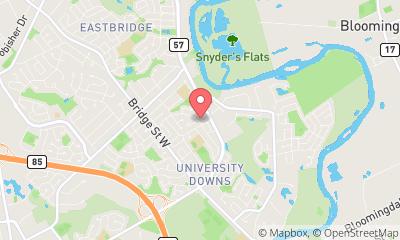 map, CertaPro Painters of Waterloo