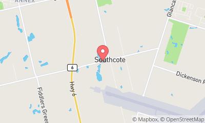 map, The Eavestrough Company