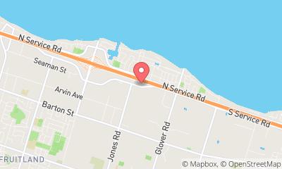 map, Vipond - First for Fire, Life Safety & Security