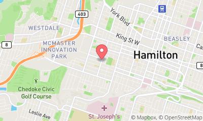 map, HAMILTONYN MOVERS Inc. Moving - Storage - Delivery