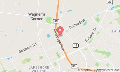 map, Duane Erb Construction Inc