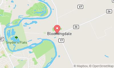 map, VanDel Construction Limited