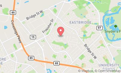 map, Hudel Construction Inc