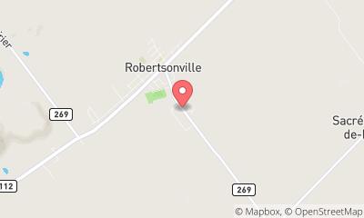 map, Gouttieres Gilbert