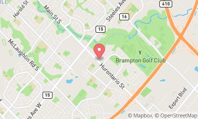 map, Regus - Ontario, Brampton - Brampton County Court