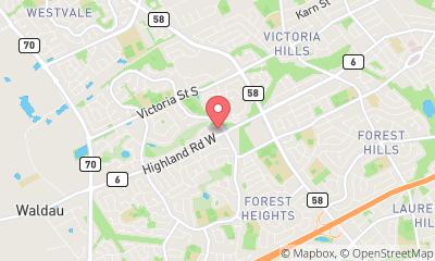 map, General Air Heating & Cooling