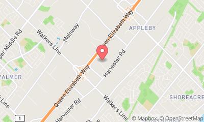 map, Roger's Security® Systems Inc