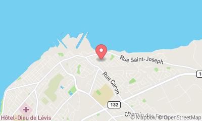 map, Marcel Nault Peintre