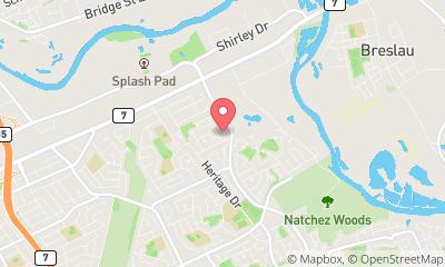 map, Kuepfer Enterprises Roofing