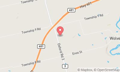 map, J&D Foundation and Masonry Repair