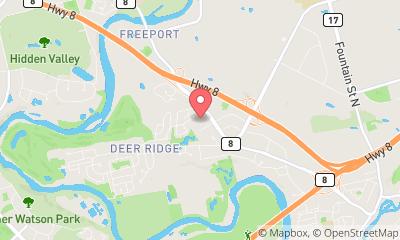 map, Cushman & Wakefield Waterloo Region Ltd. | Commercial Real Estate | Kitchener Guelph Cambridge