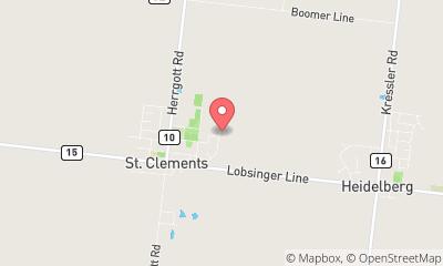 map, E & R Schwarz Masonry Ltd.