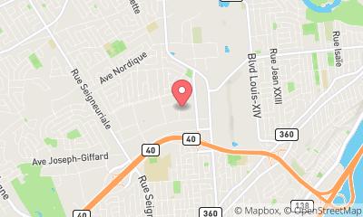 map, QUALINET NETTOYAGE QUÉBEC