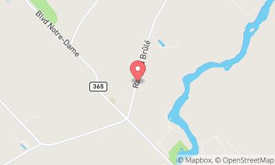 map, Centre jardin Serre Pont-Rouge