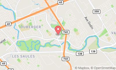 map, Plomberie Jeff Gagné inc.