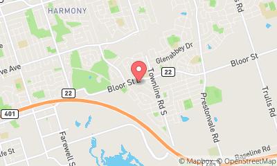 map, Traditions of Durham Retirement Residence