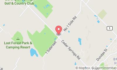 map, Clean Cut Lawn Service & Snow Plowing Ltd.