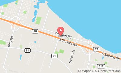 map, Aqua Reach Snow Removal