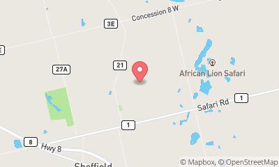 map, Redhill Contracting Inc.