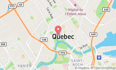 map, Projet Peinture Inc.