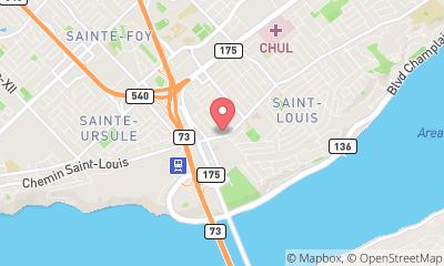 map, Centre La Forest - Centre commercial, location commerciale, bureaux à louer à Sainte-Foy, Québec