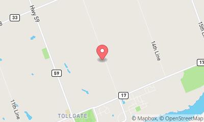 map, Taplay Fire Protection Inc