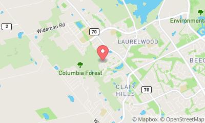map, Revera Columbia Forest Long Term Care Home