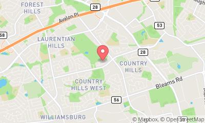 map, D & H Cleaning Service